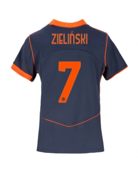 Billige Fotballdrakt Inter Milan Piotr Zielinski #7 Replika Tredjedrakt Dame 2025-26 Kortermet Billige Fotballdrakt Inter Milan Piotr Zielinski #7 Replika Tredjedrakt Dame 2025-26 Kortermet
